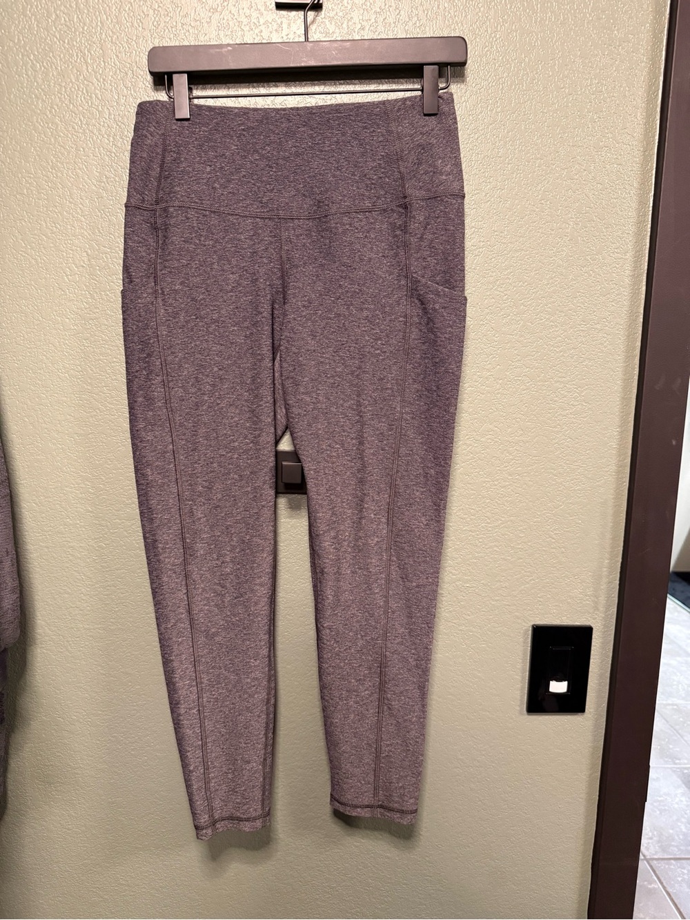 The North Face High-Rise Heathered Gray Active Leggings